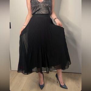 NWT from Aritzia Pleated Skirt Sz Small